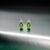Green Natural Tourmaline Diamond Earrings 14k Gold 1.87 TCW Certified For Sale - Image 8 of 11
