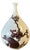 Traditional Mid-Century Asian White Pottery Bottle Vase With Brown Plum Blossoms For Sale - Image 3 of 17