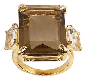Solene Ring, Brown, Size 5