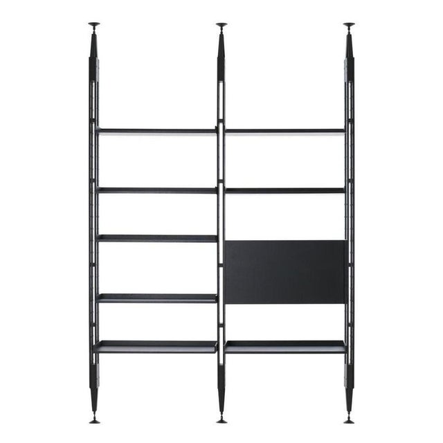 Not Yet Made - Made To Order Infinito Modular Bookcase in Black Stain Wood by Franco Albini for Cassina For Sale - Image 5 of 14