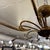 Vintage European Sputnik Flush Mount Chandelier For Sale - Image 11 of 12