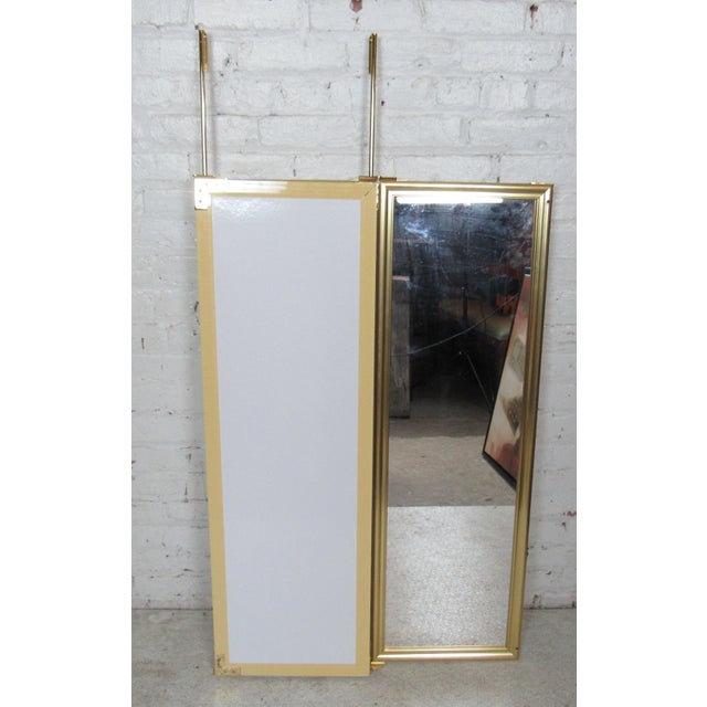 Mid-Century Modern Mid 20th Century Three-Panel Hanging Mirror For Sale - Image 3 of 6