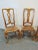 Early 20th Century Italian Maple Rush Seat Dining Chairs - Set of 4 For Sale - Image 5 of 9