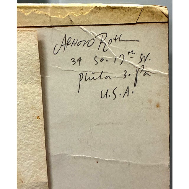 A Pet and His Owner Cartoon in Watercolor, by Arnold Roth For Sale - Image 9 of 9