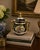 Late 20th Century French Sèvres Style Cobalt Blue & Gilt Porcelain Lidded Decorative Urn For Sale - Image 12 of 12