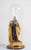 Neapolitan Sculpture Depicting Saint Joseph and Child Under a Bell, Early 19th Century, Terracotta For Sale - Image 4 of 5