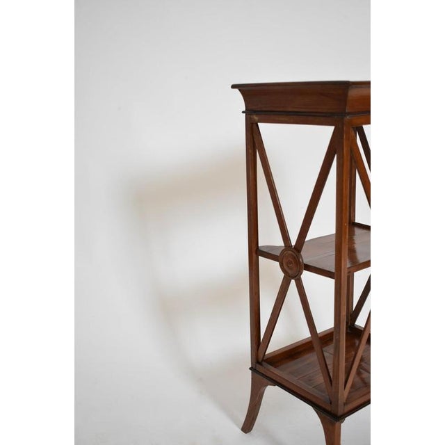 1960s Neoclassical Mahogany Bedside Tables, 1960s, Set of 2 For Sale - Image 5 of 6
