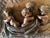 Wood 19th C. Continental Hand-Carved High Relief Putti & Boat Wood Wall Panel For Sale - Image 7 of 12