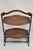 Traditional Vintage Regency Style Mahogany 2 Tier Folding Muffin Cake Stand Side Table For Sale - Image 3 of 12