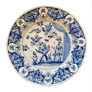 18th Century Dutch Delft Charger
