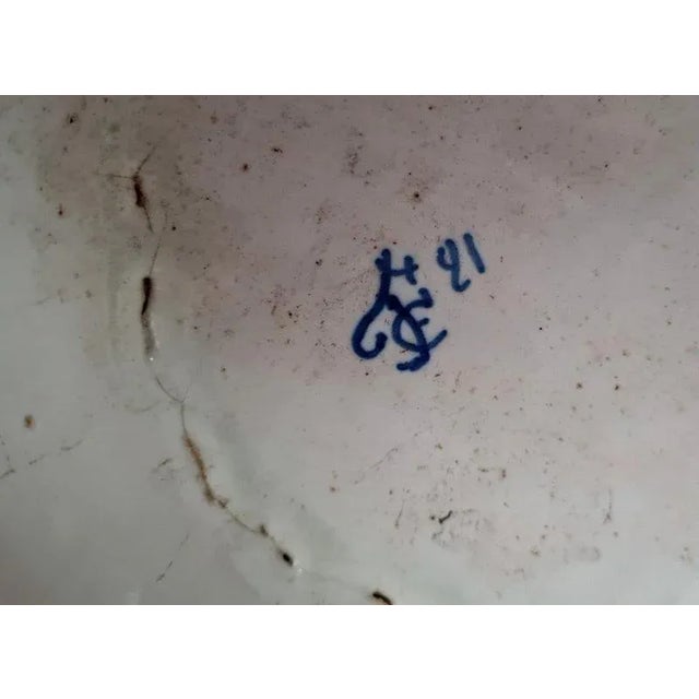 Ceramic Large Earthenware Vases by Desvres Fourmaintraux Courquin, Set of 2 For Sale - Image 7 of 10