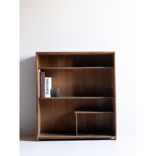 Brown Japanese Antique Cabinet/ Wabisabi / Taishō–Shōwa Period (1910s–1940s) For Sale - Image 8 of 18