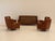 Wood Armchairs and Sofa attributed to Paola Buffa, 1950s, Set of 5 For Sale - Image 7 of 18