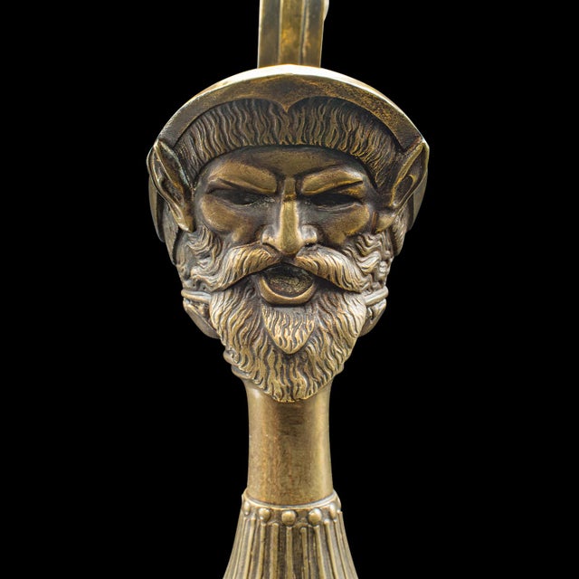 1850's Pair of Antique Ornamental Ewers For Sale - Image 9 of 12