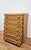 Vintage Chest of Drawers in Bamboo and Woven Wicker, 1970s For Sale - Image 4 of 13