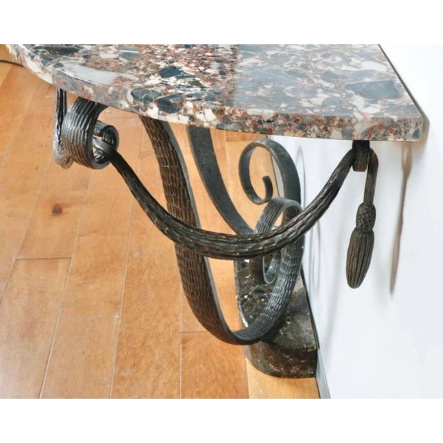 Raymond Subes Raymond Subes Art Deco Console Table For Sale - Image 4 of 13