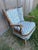 Vintage Solid Maple Slipper Rocker For Sale - Image 4 of 12