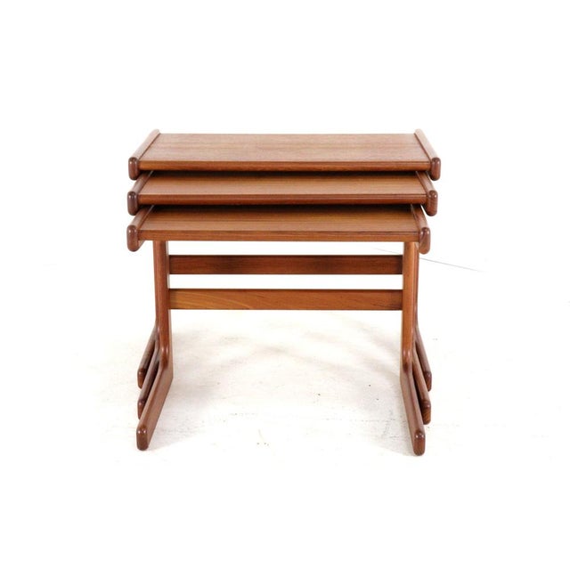 Nesting Tables from Salin Nyborg, Denmark, 1960s, Set of 3 For Sale - Image 10 of 18