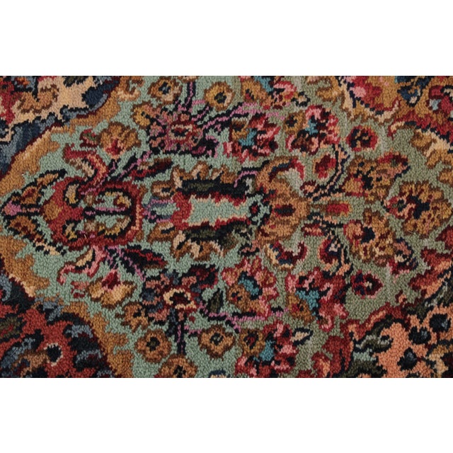 Karastan Multicolor Wool Kirman Approx. 6x9 Room Size Rug For Sale - Image 4 of 14