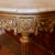 Early 19th Century Italian Neoclassical Demilune Gilt Wood Console Table For Sale - Image 5 of 13