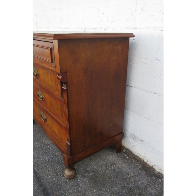 Early 1800s Burlwood Low Dresser 6231 For Sale - Image 14 of 18