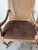Vintage Hollywood Regency Louis XV-Style Carved Wood & Cane Armchairs – A Pair For Sale - Image 9 of 13