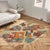 This stunning hand-knotted Afghan Balouchi rug is a captivating addition to any decor. Crafted by skilled artisans, it...