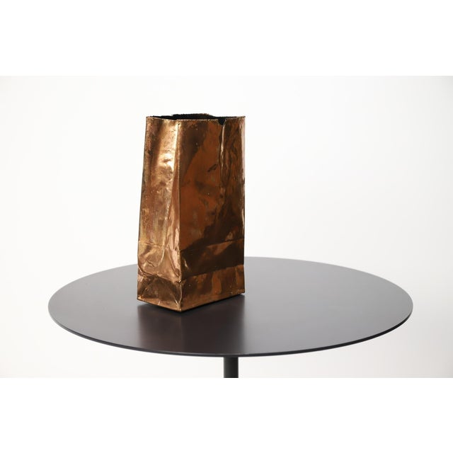 Brown Paper Bag by California Bronze For Sale - Image 8 of 18