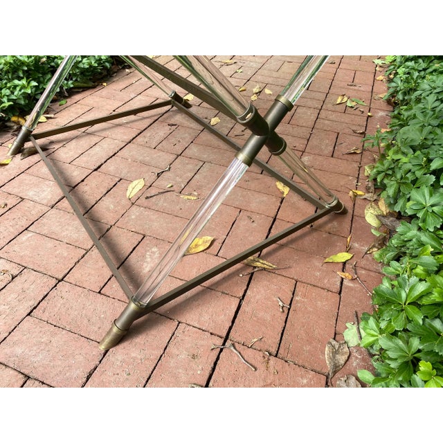 1960s 1960s Maison Jansen Style French Bar Tray Table For Sale - Image 5 of 12