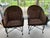 Pair of Wicker Lloyd Flanders Chairs With Black Metal Frames For Sale - Image 9 of 11