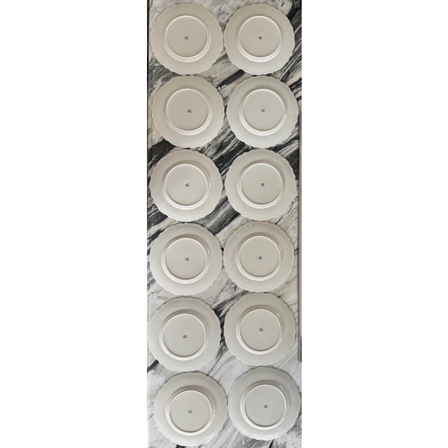 Antique Art Deco Lenox Periwinkle Blue High Fired Porcelain Dish Lot - 39 Pieces For Sale - Image 10 of 16