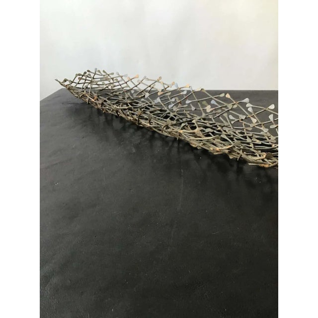 Metal 1980s Iron Basket For Sale - Image 7 of 10