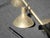 Vintage Mid Century Black Gold Tension Pole Lamp Light For Sale - Image 13 of 17