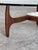 Mid-Century Modern Mid Century Modern Sculpted Walnut and Glass Coffee Table Attributed to Adrian Pearsall For Sale - Image 3 of 6