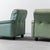 Set of Vintage Chairs in Sage Green Fabric, 1950s For Sale - Image 3 of 13