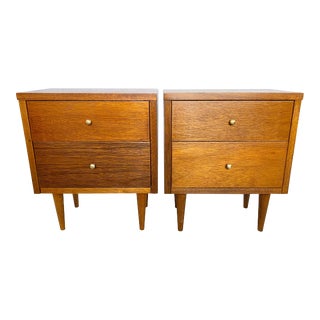 Mid-Century Modern Union Made Nightstands - a Pair For Sale