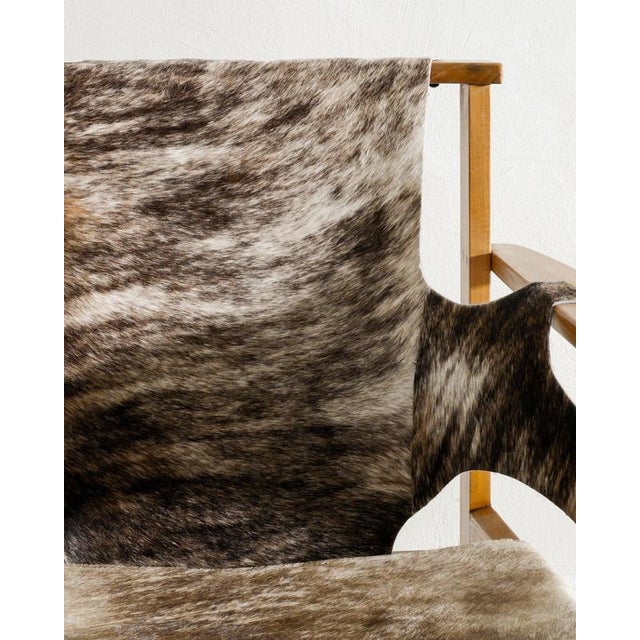 Swedish Mid-Century Wooden Trienna Armchair by Carl-Axel Acking, 1950s For Sale - Image 3 of 8