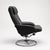 Set of Leather Swivel Armchair and Ottoman from Ikea, 2010s For Sale - Image 3 of 7
