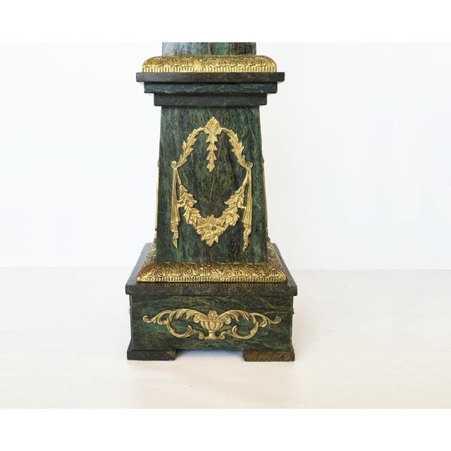 Ormolu Mounted Marble Obelisks - Pair For Sale In Dallas - Image 6 of 8