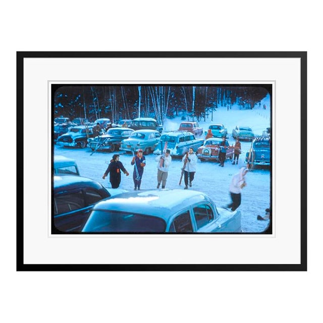 Gathering for a Days Skiing 1955 by Toni Frissell Frame For Sale