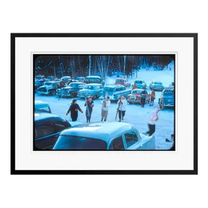 Gathering for a Days Skiing 1955 by Toni Frissell Frame