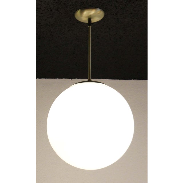 Vintage MidCentury Globe Pendant Light Chairish