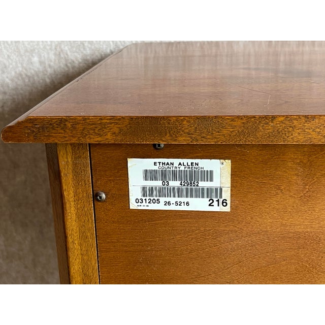 Pair of Ethan Allen French Country Nightstands For Sale - Image 12 of 12