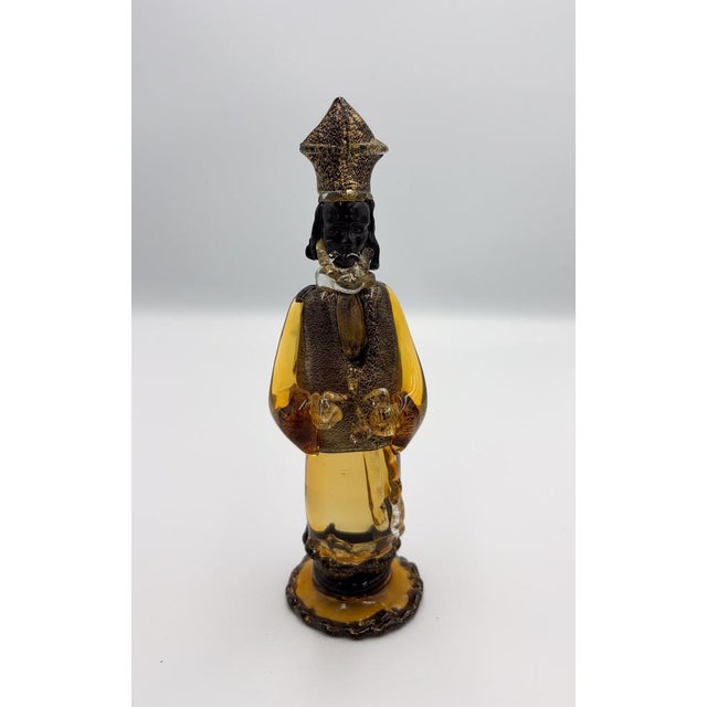 Black Amber Glass Chess Pieces from Barbini, Pauly & C., 1930s, Set of 32 For Sale - Image 8 of 16