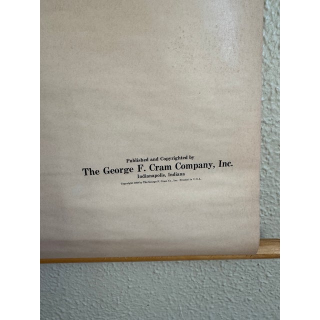 1960s Vintage 1969 Typing Instruction Pull-Down Chart – Secretary School Poster --Poster C For Sale - Image 5 of 8