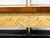 Gold English 1800s Giltwood Console Table with Mahogany Top and Vitruvian Scrolls For Sale - Image 8 of 12