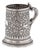Antique Indian Kutch Silver Mug by Oomersi Mawji for Bhuj, 1890s For Sale