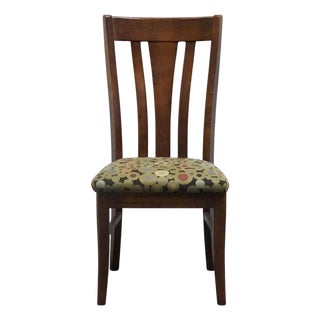 Bassett Furniture Cherry Traditional American Empire Style Dining Side Chair For Sale