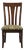 Bassett Furniture Cherry Traditional American Empire Style Dining Side Chair For Sale