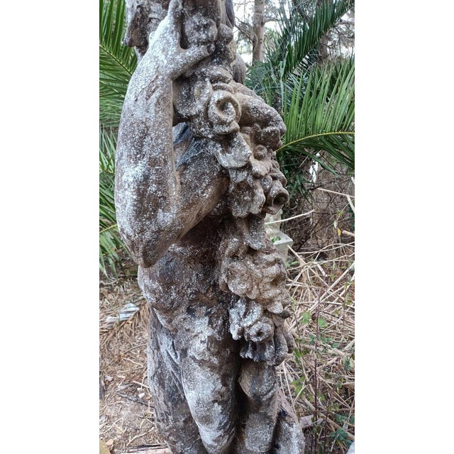 Stone 20th Century Italian Nude The Four Seasons Sculptures, Set of 4 For Sale - Image 7 of 16
